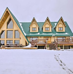 A-Frame Home With Breathtaking Views And Hot Tub! Μπόουζμαν Exterior photo
