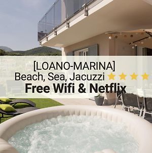Loano-Marina Spiaggia, Mare, Jacuzzi A ☆☆☆☆☆ Διαμέρισμα Exterior photo