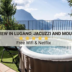 Lugano Vista Lago, Jacuzzi, Montagna A 5 Stelle Διαμέρισμα Exterior photo
