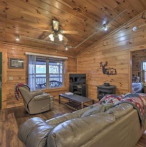 Cozy Deer Glen Cabin With Private Hot Tub And Porch! Βίλα Bryson City Exterior photo