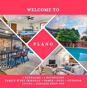 Beautiful Home For Families - Game Room - Pool Plano Exterior photo