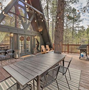 Charming Cabin In Pine With Fire Pit And Hot Tub! Βίλα Exterior photo