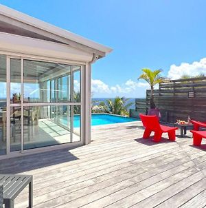 Beautiful Villa With Sea View And Pool For 8 Le Moule Exterior photo