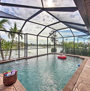 Luxe Cape Coral Oasis On Canal Pool And Lanai! Βίλα Exterior photo