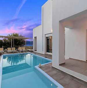 Cretan Sunset Villa Heated Pool Δράμια Exterior photo