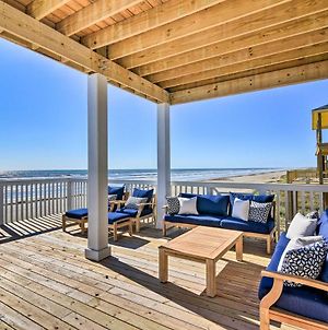 Freeport Beachfront Home With Deck, Ocean Views Exterior photo