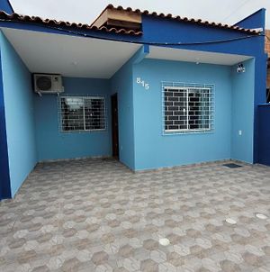 Casa Azul De Veraneio Em Itapoa-Sc Βίλα Exterior photo