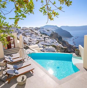 Elegant Santorini Villa Villa Ioulia Private Pool Air Conditioning 3 Bedrooms Oia Exterior photo