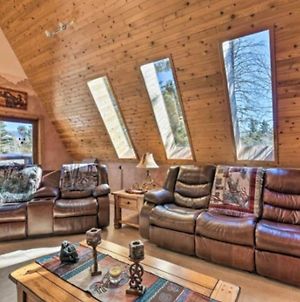 Raven'S Nest Cabin With Glowing Bocce Ball Court Βίλα Angel Fire Exterior photo