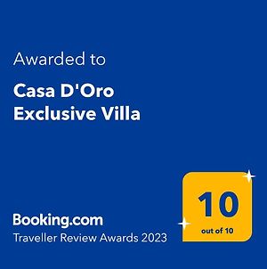 Casa D'Oro Exclusive Villa Κυψέλη Exterior photo