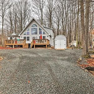 Arrowhead Lake Cabin With Deck And Fire Pit! Βίλα Pocono Lake Exterior photo