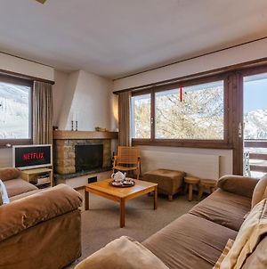 Ski In/Out Apartment On Slopes With Fireplace And Private Parking Space. La Tzoumaz Exterior photo