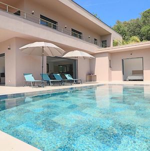 Villa M Superb Luxurious Villa In Biot With Overflowing Pool Exterior photo