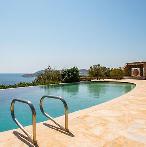 Elegant Seaside Villa, Great Views, Infinity Pool, Lia, Mykonos Mykonos Town Exterior photo