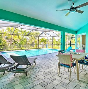 Colorful Cape Coral Vacation Rental With Pool! Exterior photo