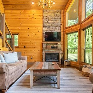 Chic Broken Bow Retreat With Hot Tub And Fire Pit Βίλα Exterior photo