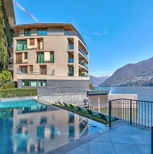 Lakefront Apartment Private Parking And Pool Laglio Exterior photo