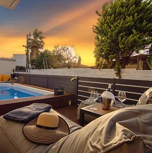 Nisi Luxury Smart Suites With Pool Kato Gouves Exterior photo