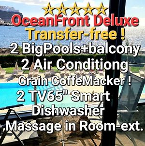 Oceanfront Deluxe-45M,Transfe R-Inc ! 600 Mb, 2 Big Pools,2Aircondition, 2Tv-65",Dishwasher,Lift,Amadores View ! Playa Del Cura  Exterior photo