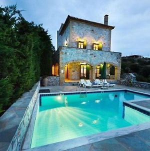 Sofia, Luxury Stone Villa In Stoupa With Private Pool, Bbq And Amazing Sea View Exterior photo