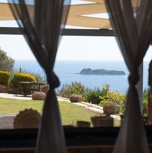 Wonderful Maisonette Overlooking The Aegean Sea Petriaí Exterior photo