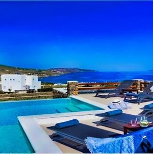 Luxurious Mykonian Blue Oasis Villa With Private Pool Καλαφάτη Exterior photo