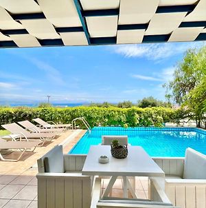 Villa Barbati Thalassaki With Private Pool Exterior photo