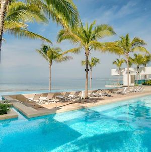 Great Beach Front Luxury Home Heated Pools & Gym Πουέρτο Βαγιάρτα Exterior photo