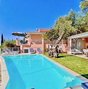 Villa Evmaria With Private Swimming Pool Σπαρτύλας Exterior photo