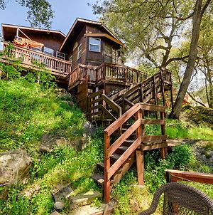 California Hot Springs Creekside Treehouse Cabin Βίλα Panorama Heights Exterior photo