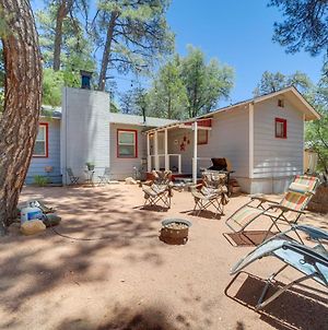 Payson Vacation Rental Cabin With Grill And Fire Pit! Exterior photo