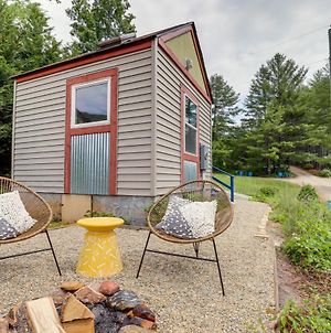 Ideally Located Asheville Tiny Home With Fire Pit Exterior photo
