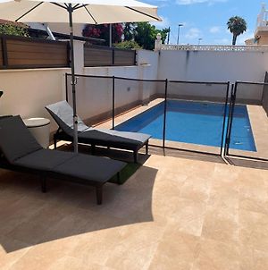 3 Bedrooms House With Sea View Private Pool And Furnished Terrace At Mil Palmeras 1 Km Away From The Beach Campoamor Exterior photo