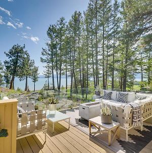 Stunning Bigfork Home With Views Of Flathead Lake! Exterior photo