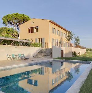 Superbe Villa Contemporaine: Piscine Et Vue Mer Ollioules Exterior photo