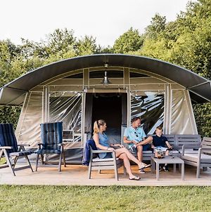 Nice Tent Lodge In A Holiday Park, Adjacent To The Forest, Luxembourg At 30 Km Nommern Exterior photo