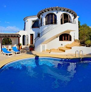 La Madrugada - Luxury Moraira Villa With Sea Views And Private Heated Pool Exterior photo
