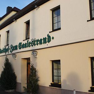 Gasthof & Pension Zum Saalestrand Bad Dürrenberg Exterior photo