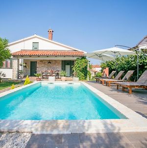 Comfortable Villa Marinela With Pool And Garden Tar-Vabriga Exterior photo