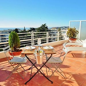 Aparthotel Riviera - Nice Cimiez - Luxueux Loft Appartement - Sea View - 2 Larges Terrasses - Esprit Penthouse - 2 Pieces - Terrasse Loft Cimiez Exterior photo