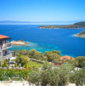 Aeriko Amazing Sea View Villa Galini Vr Σιθωνία Exterior photo