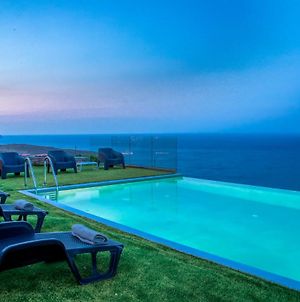 Anastasis Luxury Villa Andros With Heated Pool Sinetion Exterior photo