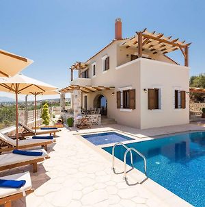 New Villa Katifes With Pool, Walk To Amenities & Amazing Views! Κυριάννα Exterior photo