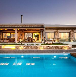 Premium Seaview Villa Gg With Private Pool, Sauna And Gym Kokkini Hani Exterior photo