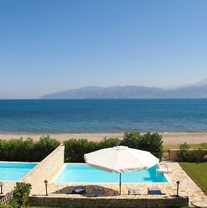 Beach Front Villa With Private Pool V Kato Platanitis Exterior photo