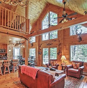 Newly Built Bethel Log Cabin With Deck, Near Skiing! Βίλα Exterior photo