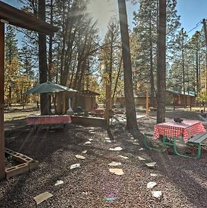 Cozy Pinetop Cabin With Patio In Woodland Lake Park! Βίλα Exterior photo