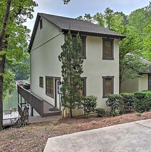 Waterfront Lake Lure Home With 2-Story Deck! Exterior photo