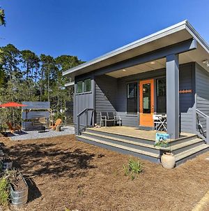 Mid-Century Modern Beach Cottage With Fire Pit! Seagrove Beach Exterior photo