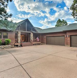 Massive Show Low Cabin With Deck - 3 Miles To Lake! Βίλα Exterior photo